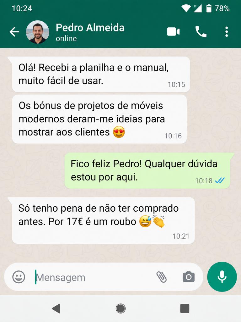 Mensagem de cliente 4